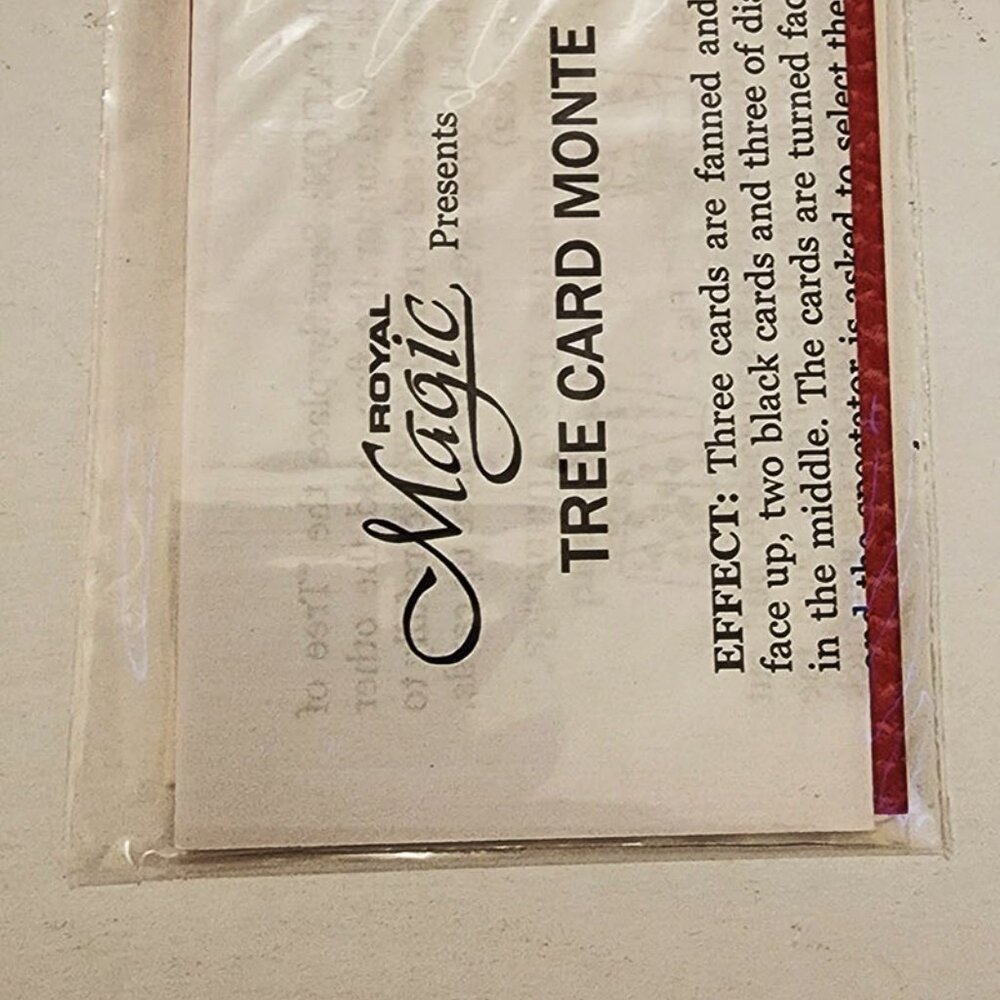 TREE CARD MONTE - Picture 3 of 6